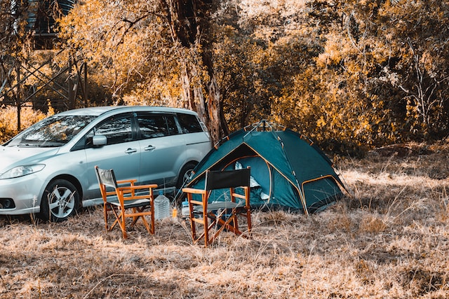 faire du camping dans la nature